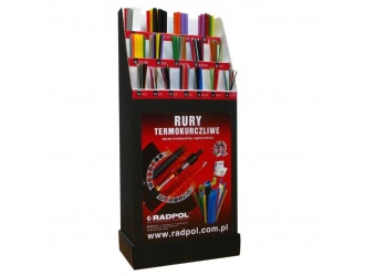 Ekspozytor z rurami termokurczliwymi cienkościennymi - KRC-2